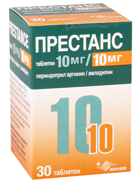 Престанс таб. 10мг+10мг N30 (Р)