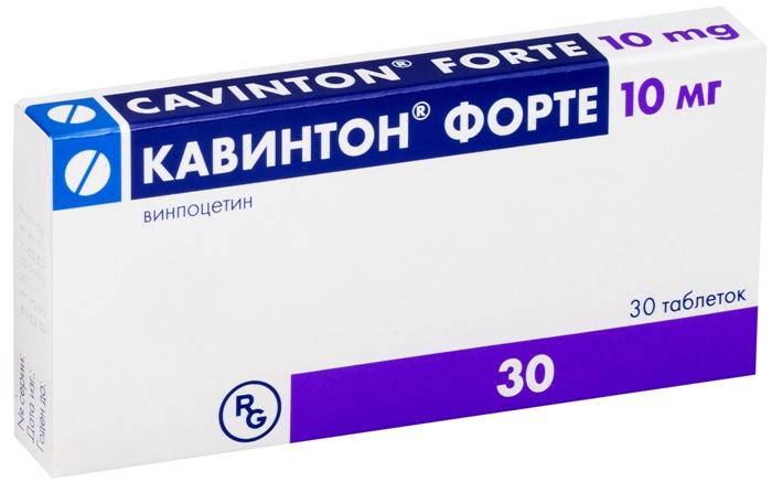 Кавинтон Форте таб. 10мг №30