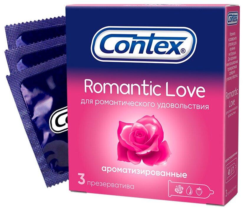 Презерв.Contex N 3 Romantic love (ароматиз.) (Р)