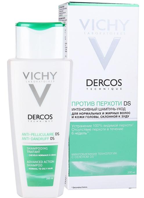 Vichy Dercos DS Шамп.-уход 200мл От перх. д/жирн.и норм.вол. (Р) М0363801