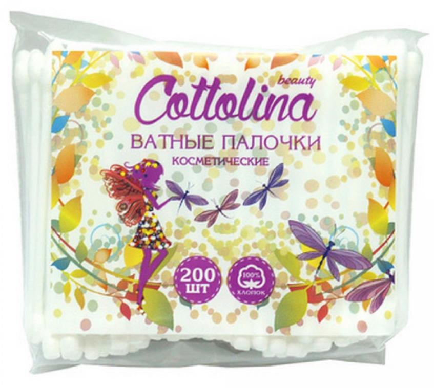 Палочки ватные Cottolina N200 п/э (Р)