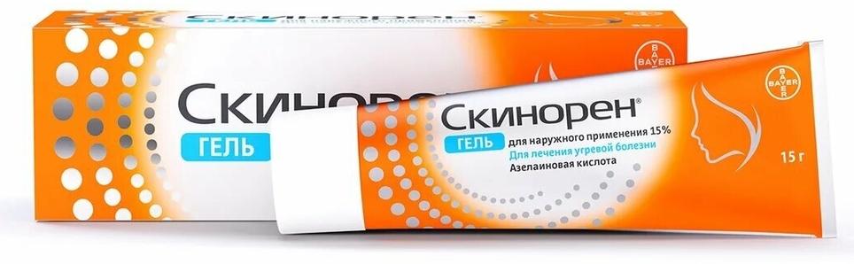 Скинорен гель 15% 15г (Р)