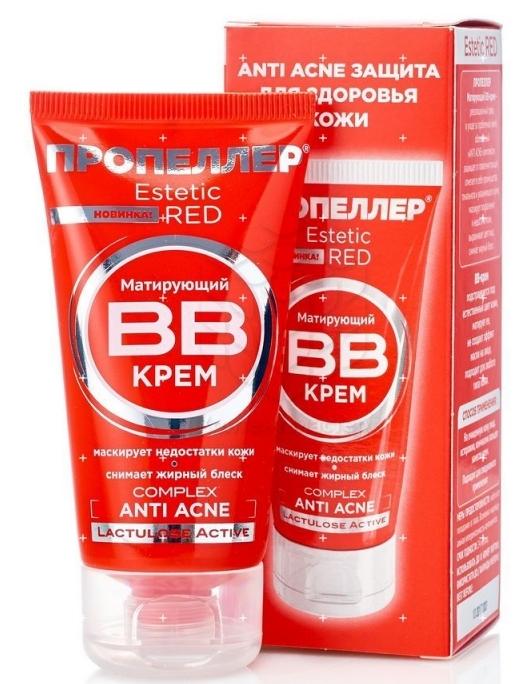 Пропеллер ВВ Крем матирующий с комплексом анти-акне 40 мл