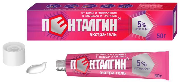 Пенталгин Экстра-гель 5% 50г (Р)