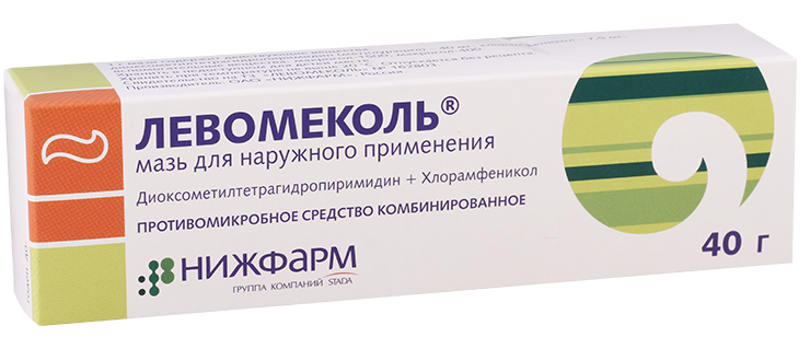 Мазь левомеколь 40г (Р)