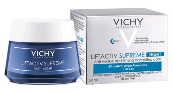Vichy Liftactiv Supreme Крем ночной 50мл от морщин (Р) д/упр.кожи М2912600