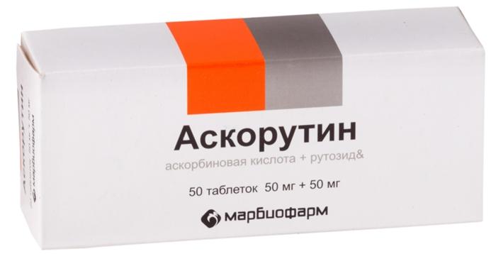 Аскорутин таб. N50 (Р) (Марбиоф)
