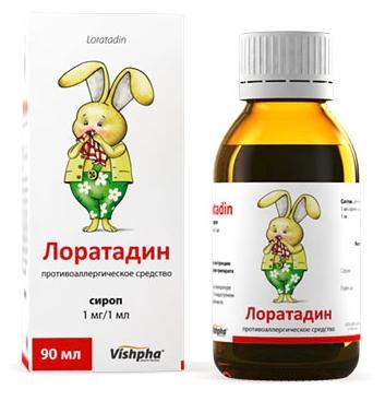 Лоратадин сироп 1 мг/мл 90 мл