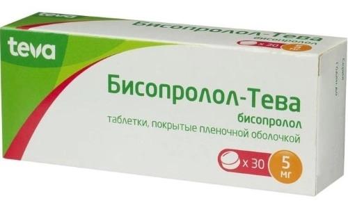 Бисопролол-Тева таб. 5мг N30 (Р)#
