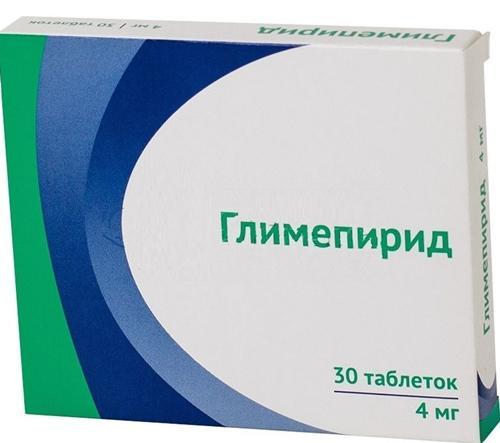 Глимепирид таб. 4мг №30 (акция)