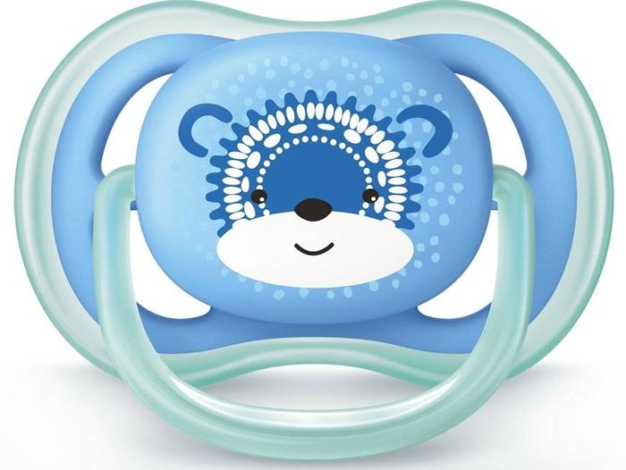 AVENT Ultra Air Пустышка силиконовая для мальчиков (6-18)