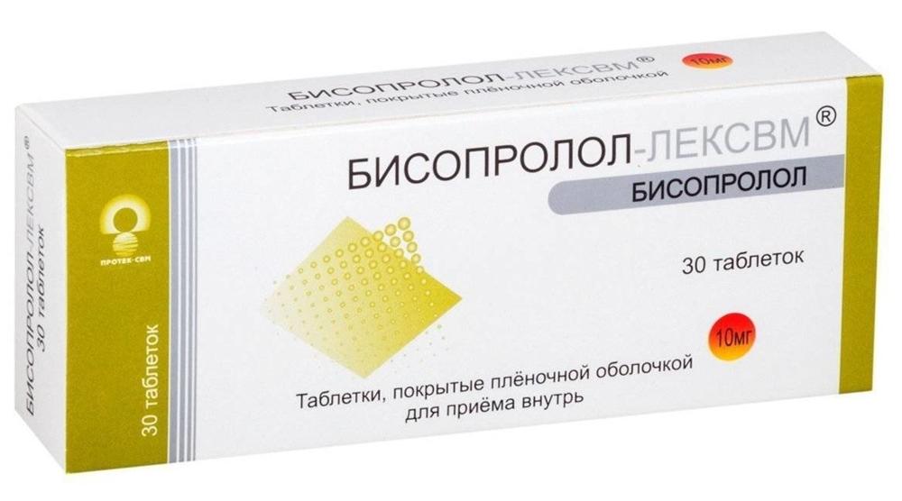 Бисопролол-ЛЕКСВМ таб. 10мг N30 (Р)#