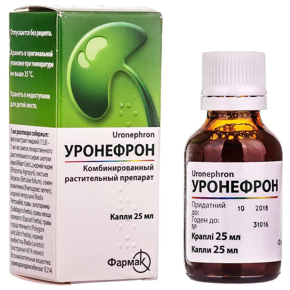 Уронефрон капли 25 мл (Kg)