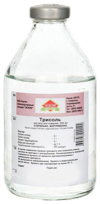 Р-р Трисоль 200мл N28 (Р) Эском