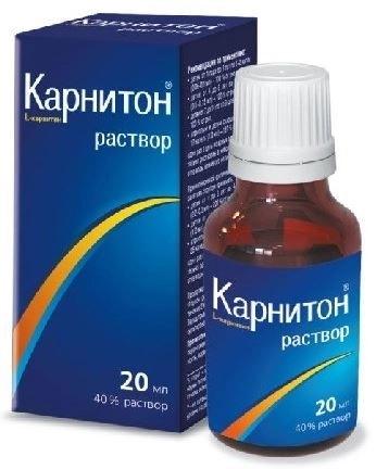 Карнитон р-р 20мл (Р) (ПТ)