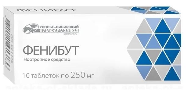 Фенибут таб. 250мг N10 (Р)