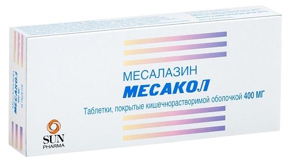 Месакол таб. 400мг N50 (Р)#