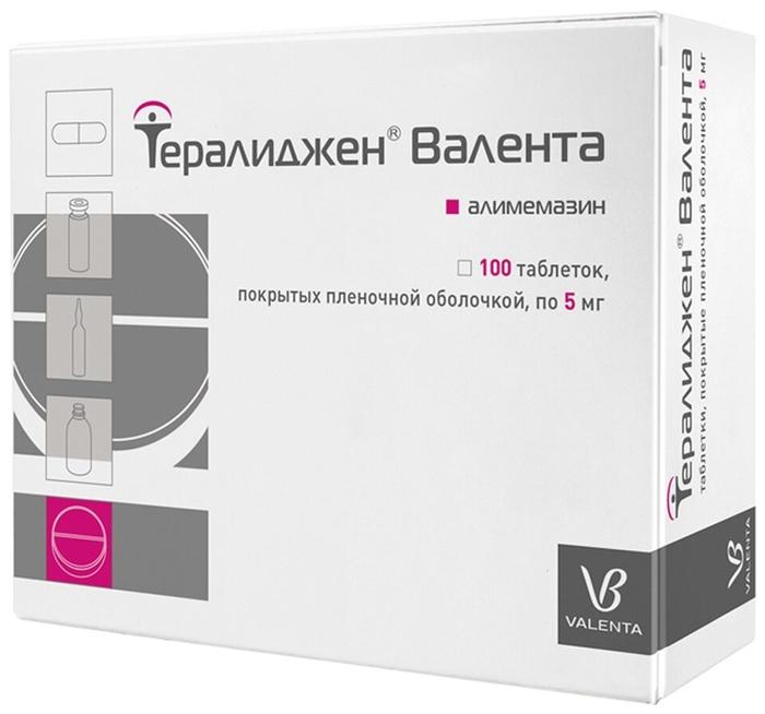 Тералиджен таб. п/о 5мг N100 (Р)