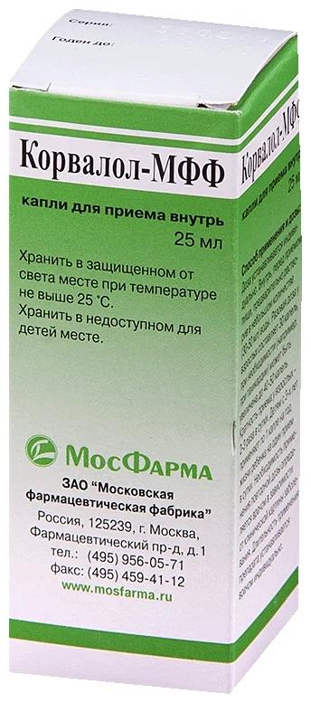 Корвалол-МФФ капли 25мл (Р)