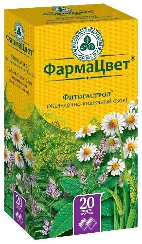 ЛРС сбор Фитогастрол жел.-киш. 2г N 20 (Р)