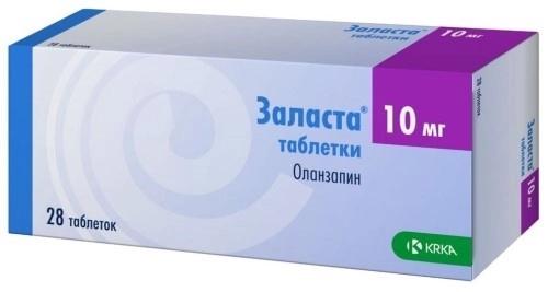 Заласта таб. 5мг N28 (Р)#