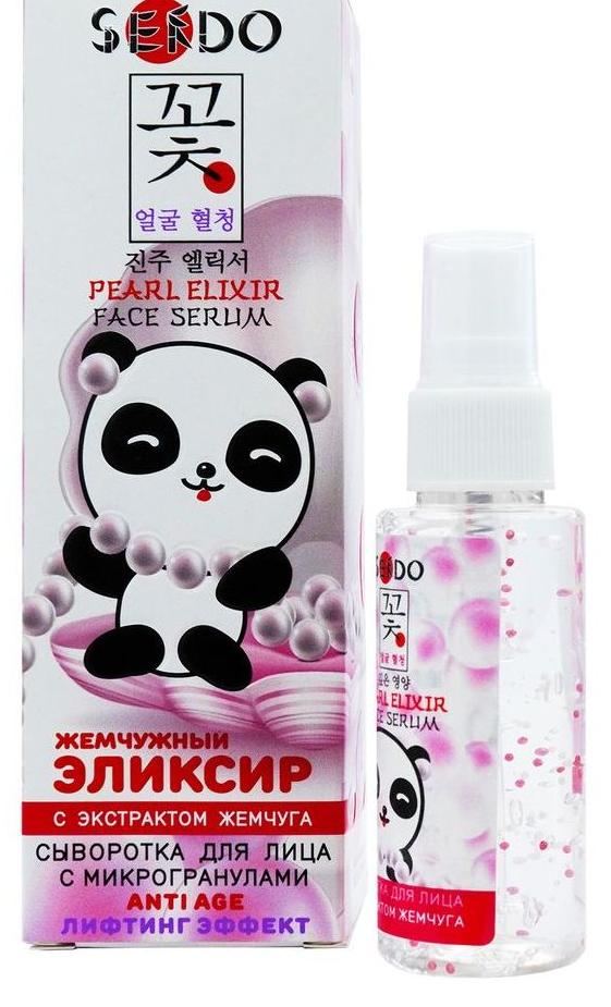 Sendo Сыворотка для лица Жемчужный эликсир Anti-age лифтинг-эффект 50 мл