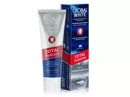 Зубная паста Global White Total Protection (Максимальная защита) 100 мл