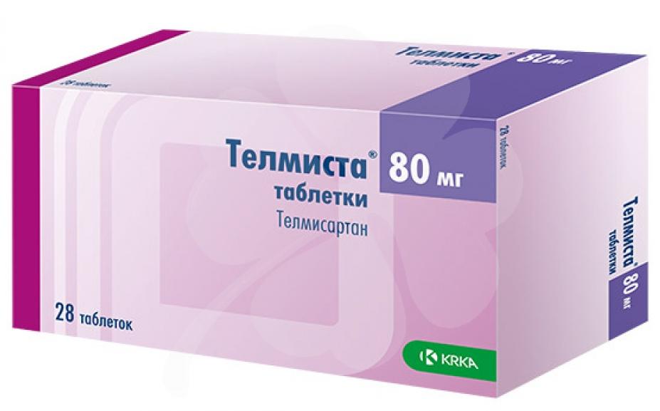 Телмиста таб. 80мг N28 (Р) (Микардис)