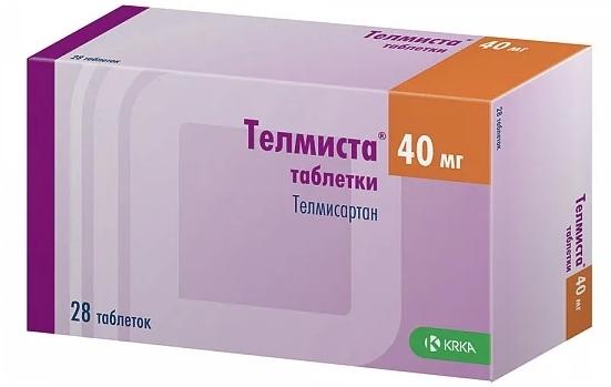 Телмиста таб. 40мг N28 (Р) (Микардис)