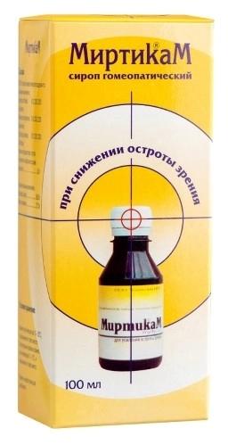 Миртикам сироп гомеопат.100мл (Р)