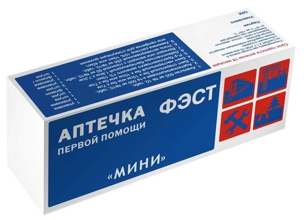Аптечка перв. помощи автомоб.ФЭСТ (Р)