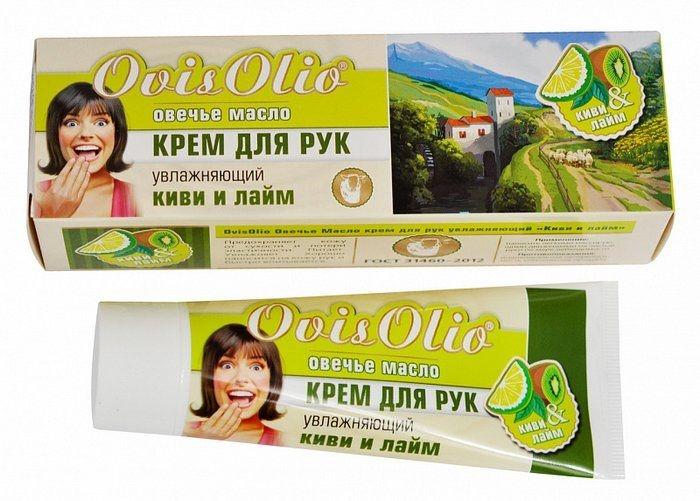 Овечье масло крем д/рук 70г (киви-лайм) (Р)
