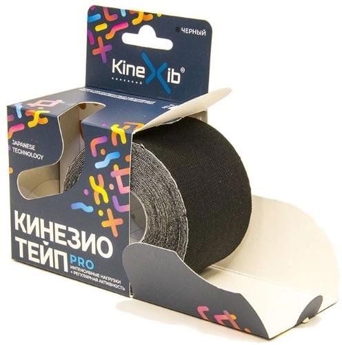 Бинт Кинезио-Тейп 5смх1м (черн.) kinexib pro (Р)
