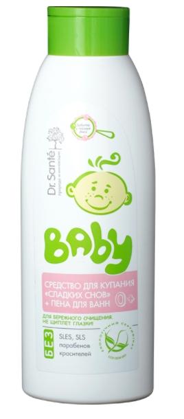 DrSante Baby Ср-во д/куп.+пена д/ванны 500мл