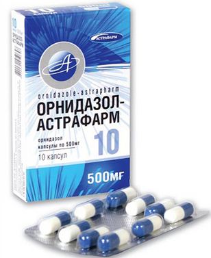 Орнидазол-Эдвансд таб.п/о 500мг N10 (Р)