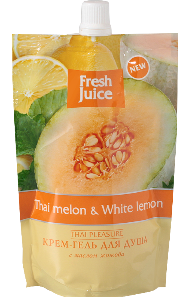 Fresh Juice Крем-гель для душа Тайская Дыня и Белый Лимон 170 мл