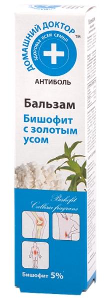 ДД Бальзам Бишофит с золот.усом 42мл