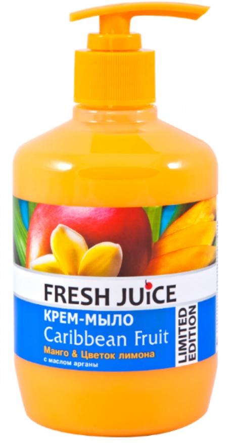 Fresh Juice Крем-мыло Манго-Цветок Лимона 460 мл