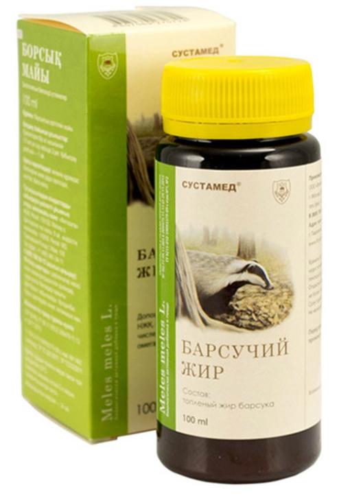 Жир барсучий Сустамед 100мл (Р) (ПТ)