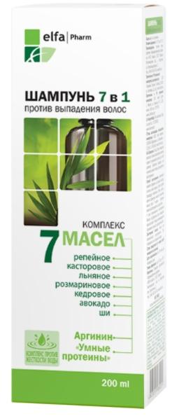 ElfPharm Шамп. 7в1 пр/выпадения 200мл