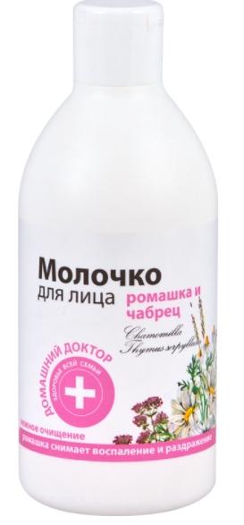 Домашний Доктор Молочко для лица Ромашка и чабрец 300 мл