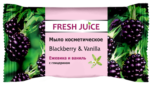 Fresh Juice Мыло косметическое Ежевика-Ваниль 75 г
