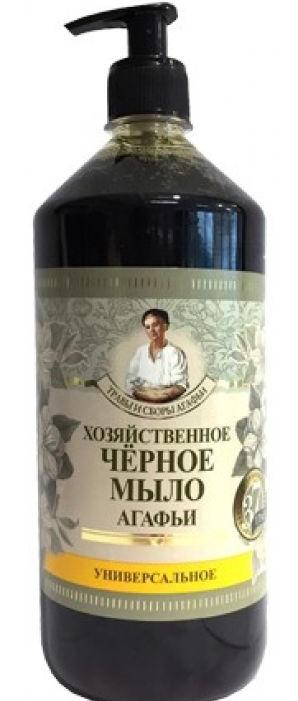 ТСА Черное мыло Агафьи хозяйственное 1000мл