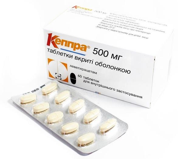 Кеппра таб. п/о 500мг N60 (Р)#