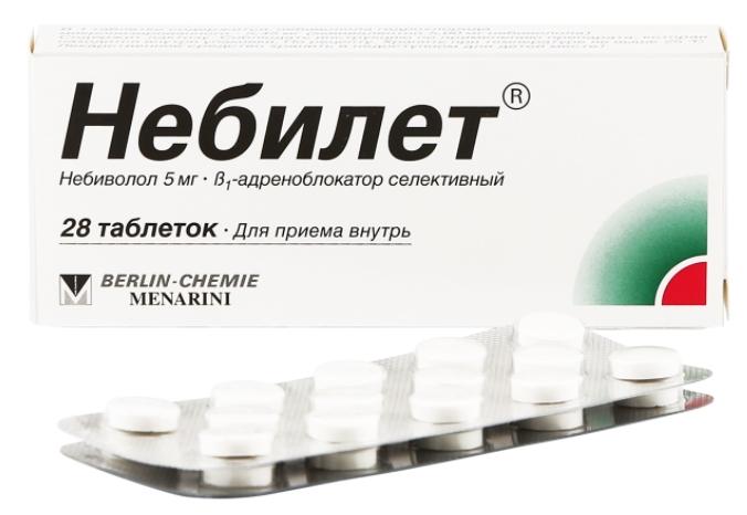 Небилет 5мг N 28 (Р)