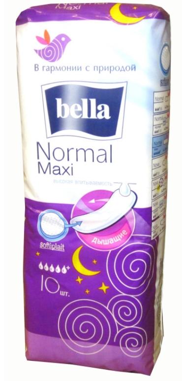 Прокладки гигиенические Bella Normal Maxi Softiplait Air № 5+10
