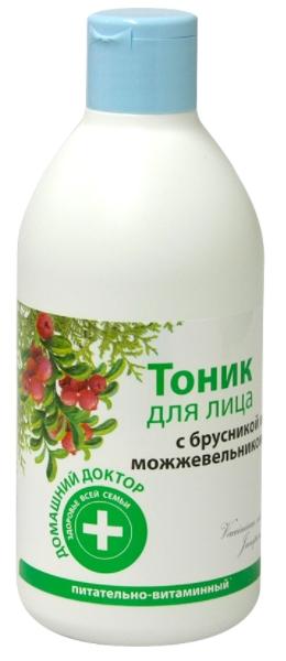 Домашний Доктор Тоник для лица Брусника и можжевельник 300 мл
