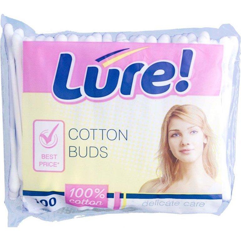 Палочки ватные Lure: 100 шт. ПЭ