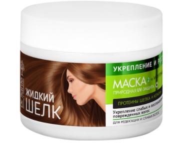 Dr. Sante Жидкий Шелк Маска Укрепление и рост для редеющих и слабеющих волос 300 мл