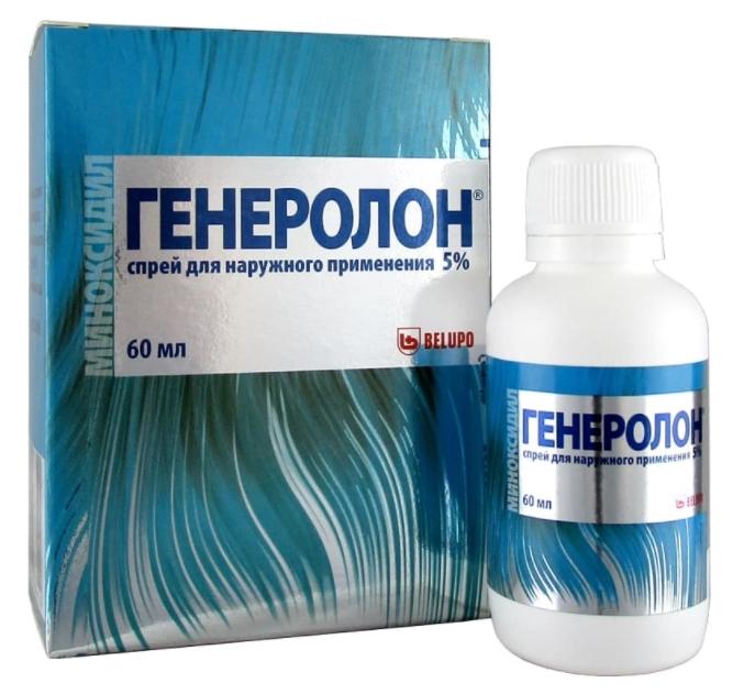 Генеролон спрей 5% 60мл N2 (Р) (Алерана)